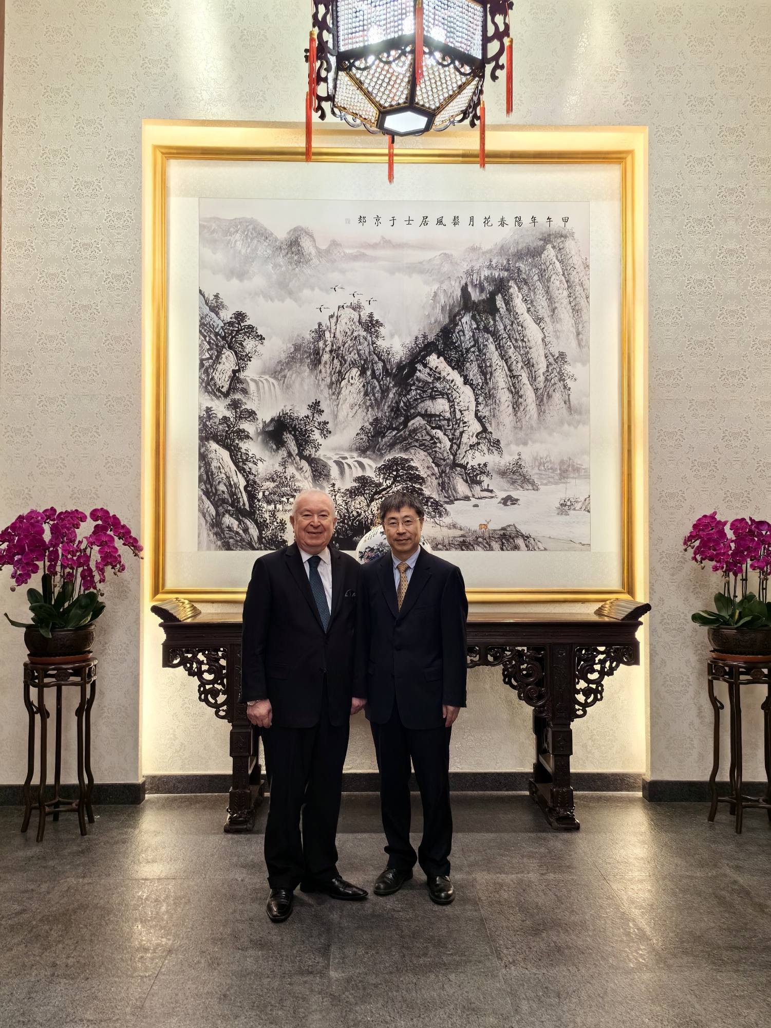 李杰副会长会见土耳其马尔马拉基金会主席苏威尔